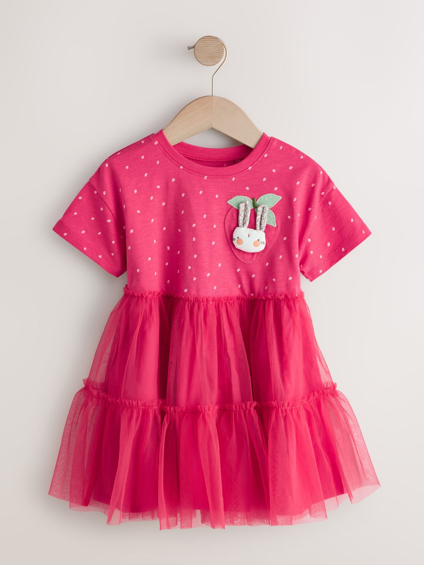 Red Bunny Tutu Skirt Dress (3mths-7yrs) image 5