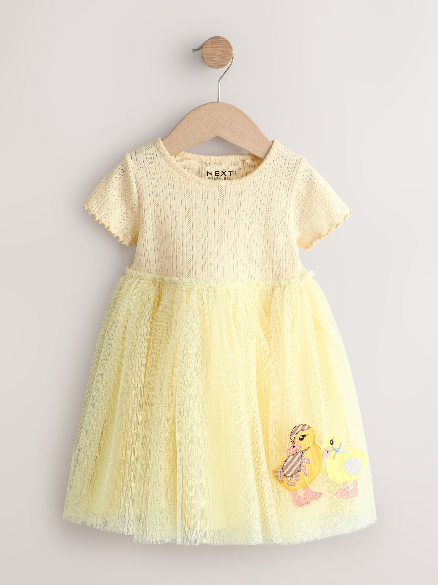 Yellow Duck Tutu Skirt Dress (3mths-7yrs) image 5