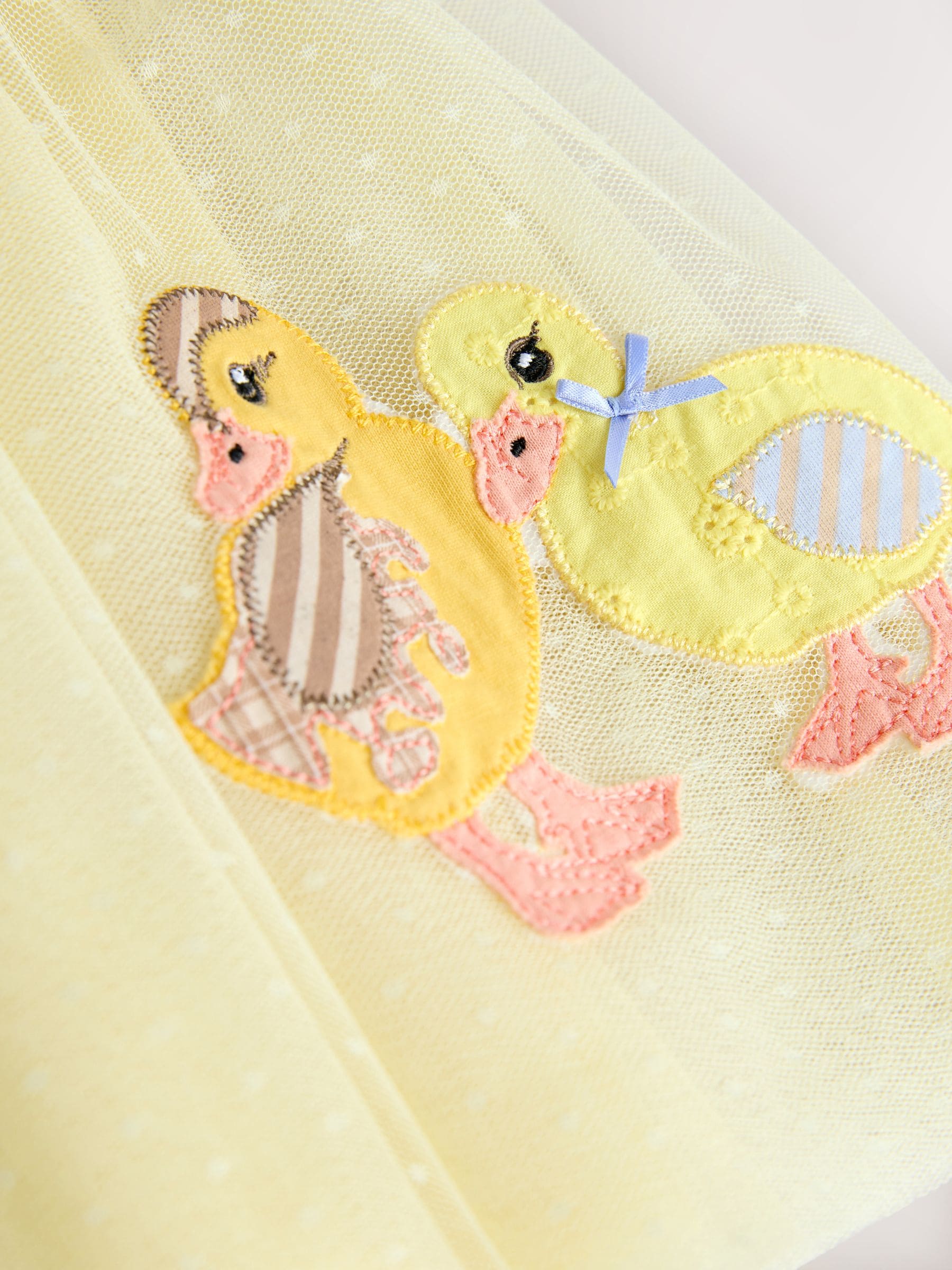 Yellow Duck Tutu Skirt Dress (3mths-7yrs) image 7