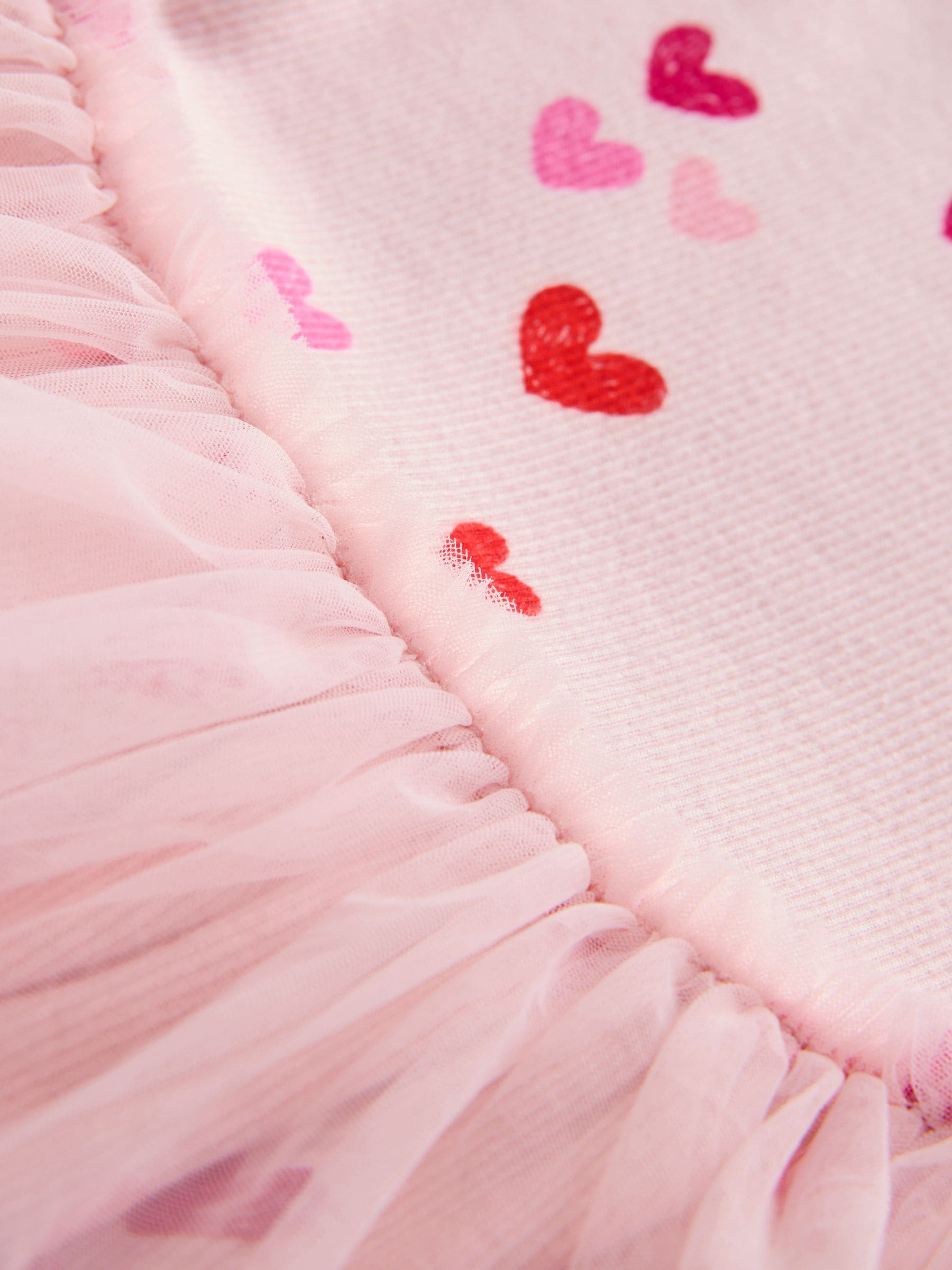 Pink Hearts Mesh Skirt Dress (3mths-7yrs) image 7