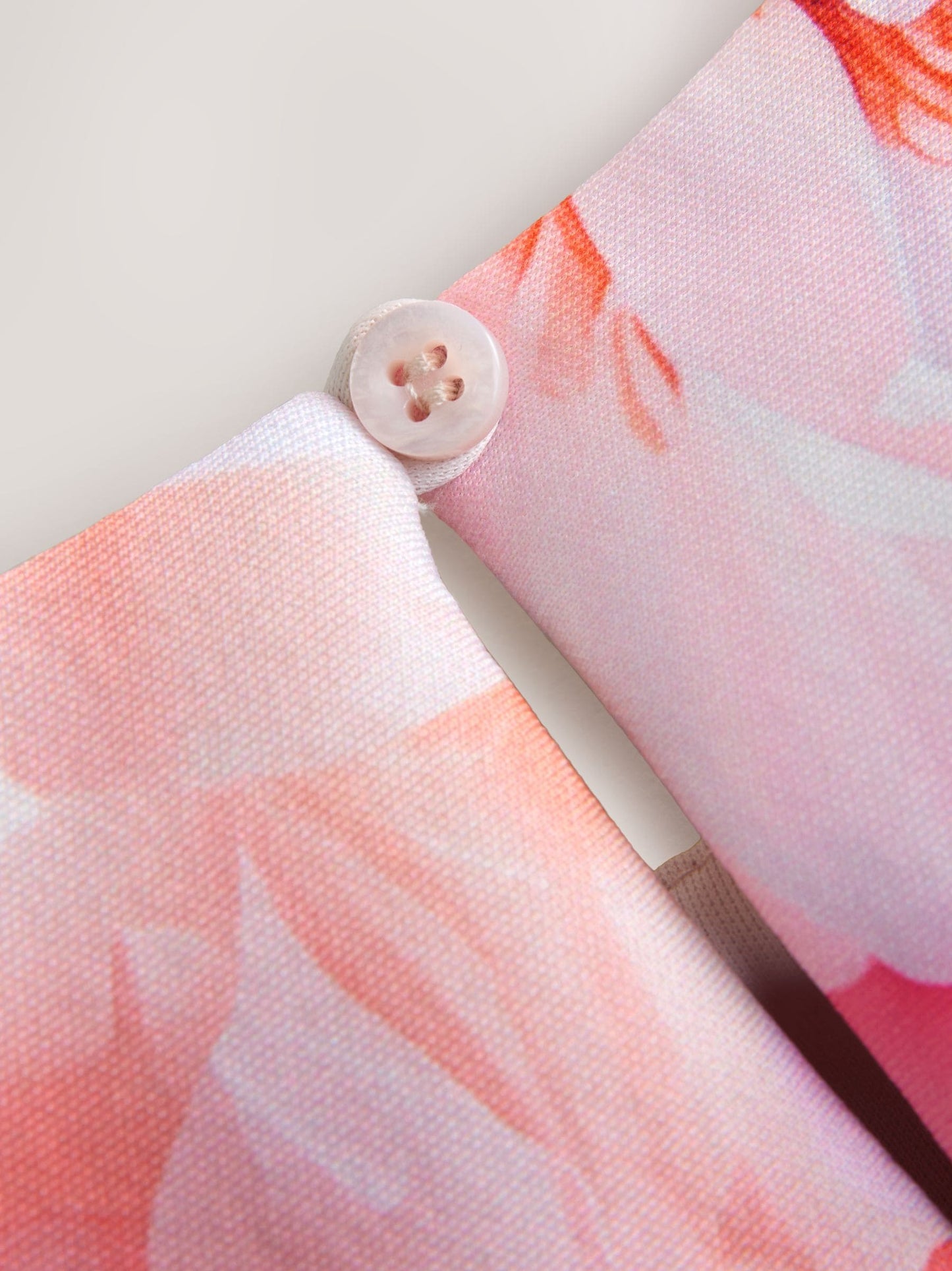 Pink Floral Scuba Occasion Dress (3mths-7yrs) image 8