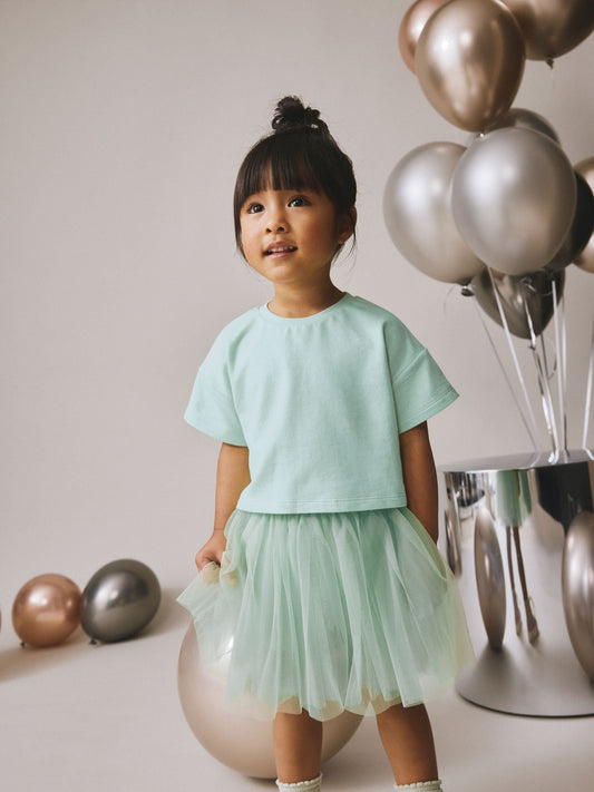 Mint Green Top and Tutu Skirt Set (3mths-7yrs) image 1