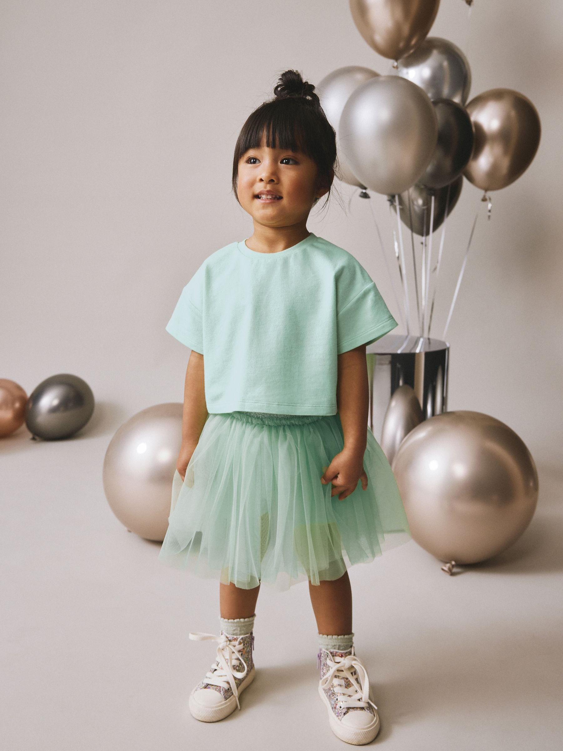 Mint Green Top and Tutu Skirt Set (3mths-7yrs) image 2