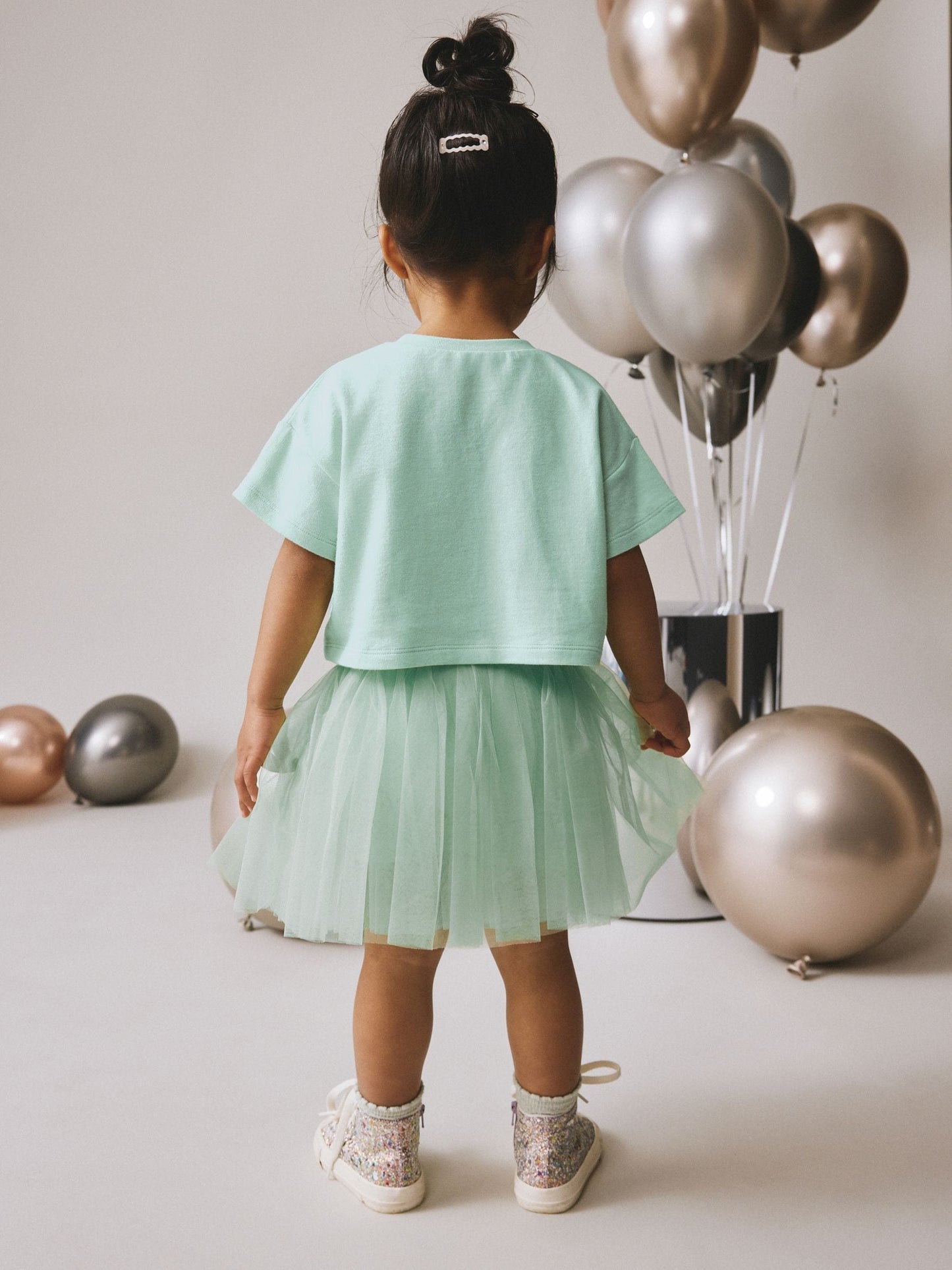 Mint Green Top and Tutu Skirt Set (3mths-7yrs) image 3