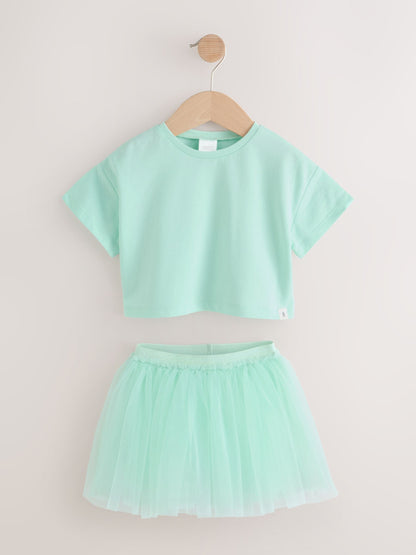 Mint Green Top and Tutu Skirt Set (3mths-7yrs) image 5