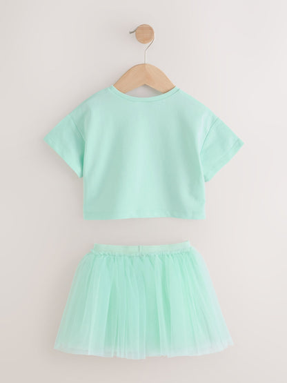 Mint Green Top and Tutu Skirt Set (3mths-7yrs) image 6