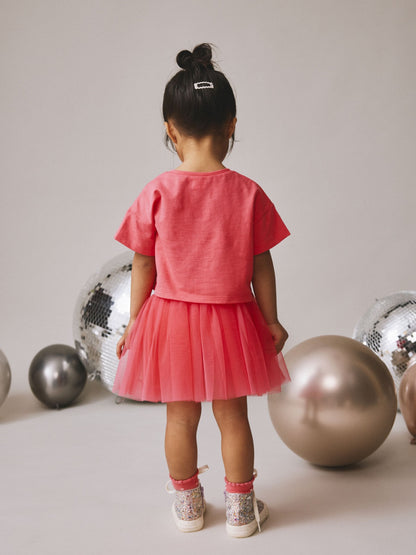 Berry Pink Top and Tutu Skirt Set (3mths-7yrs) image 3