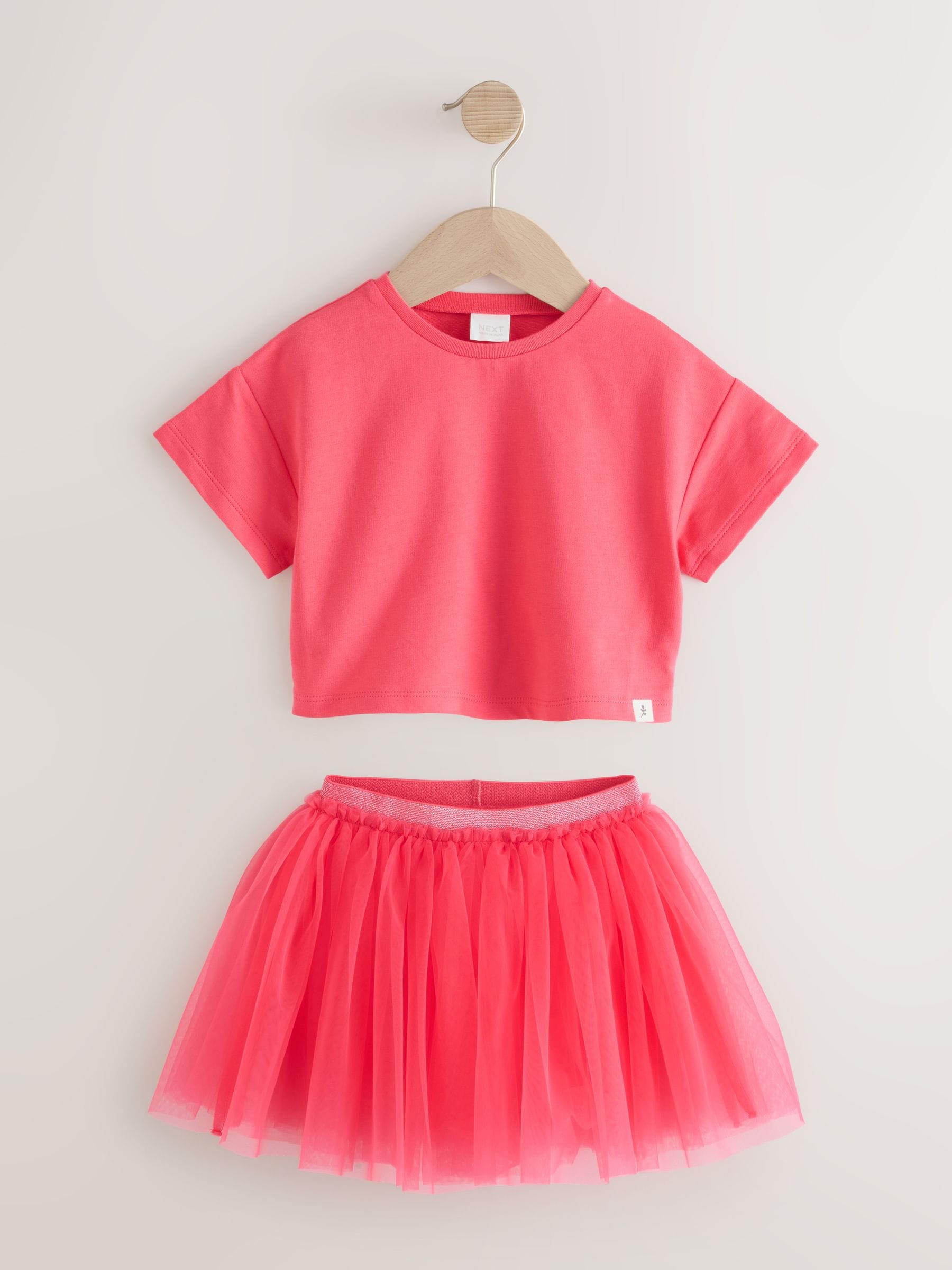 Berry Pink Top and Tutu Skirt Set (3mths-7yrs) image 5