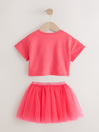 Berry Pink Top and Tutu Skirt Set (3mths-7yrs) image 6