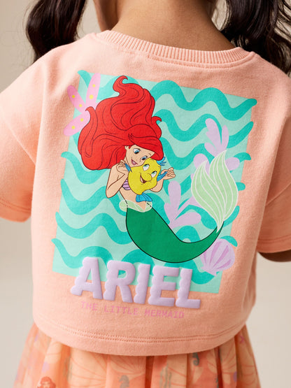 Coral Ariel Disney Top & Skirt Set (3mths-7yrs) image 4