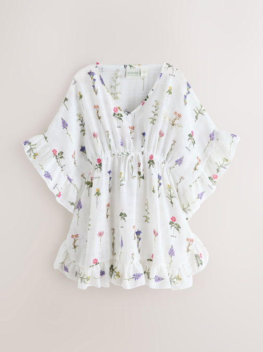 Baker by Ted Baker Floral Printed Kaftan image 1