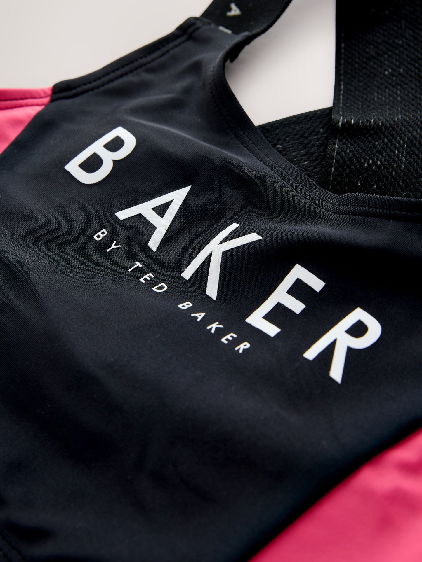 Dsiney Kidz - Baker by Ted Baker 2 Piece Colour Block Black Bikini Set image 3