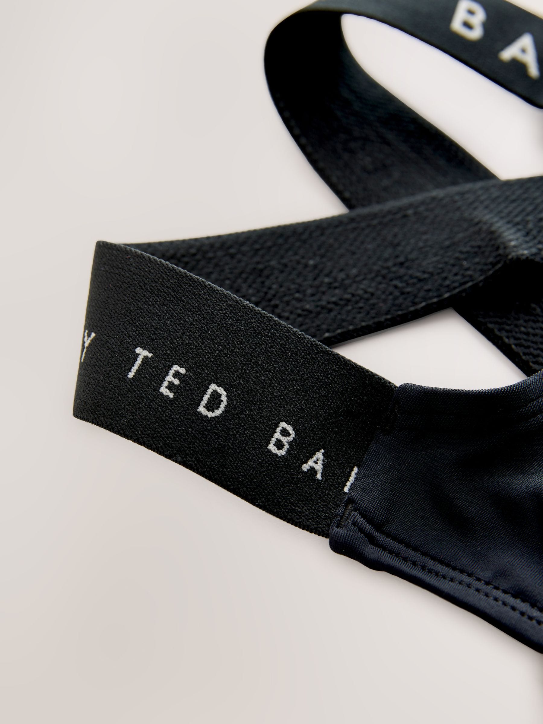 Dsiney Kidz - Baker by Ted Baker 2 Piece Colour Block Black Bikini Set image 5
