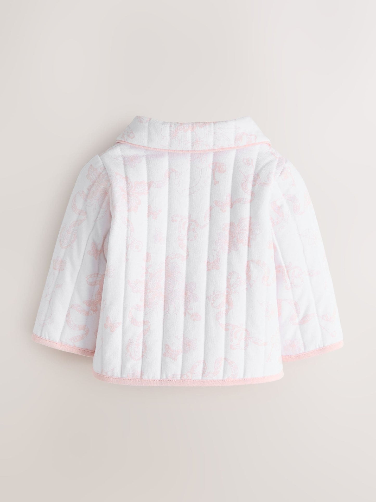 Baker by Ted Baker White Bunny Print Quilted Jacket image 2