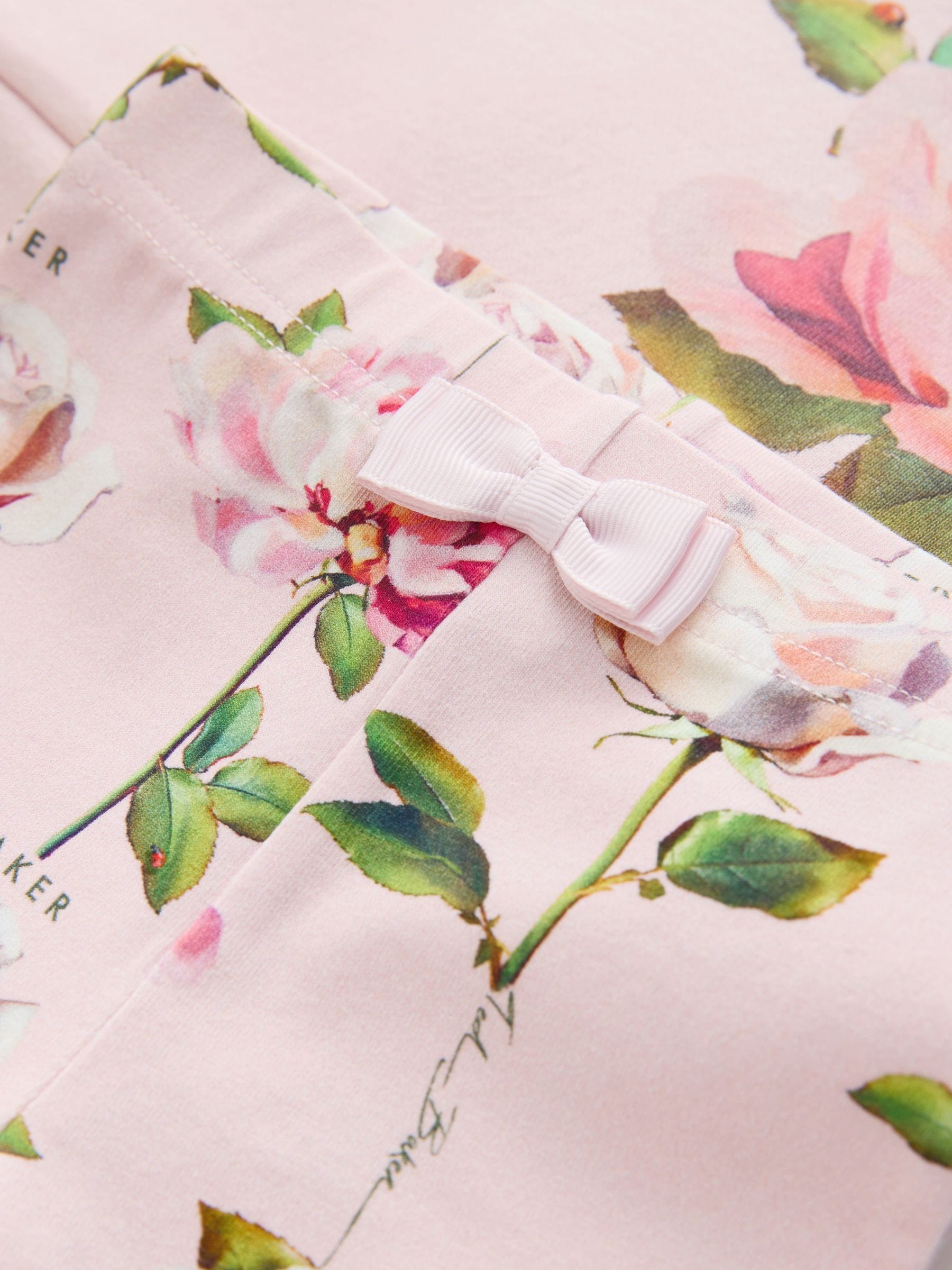 Baker by Ted Baker 2 Piece Floral Placement Sweat Top & Leggings Set image 7