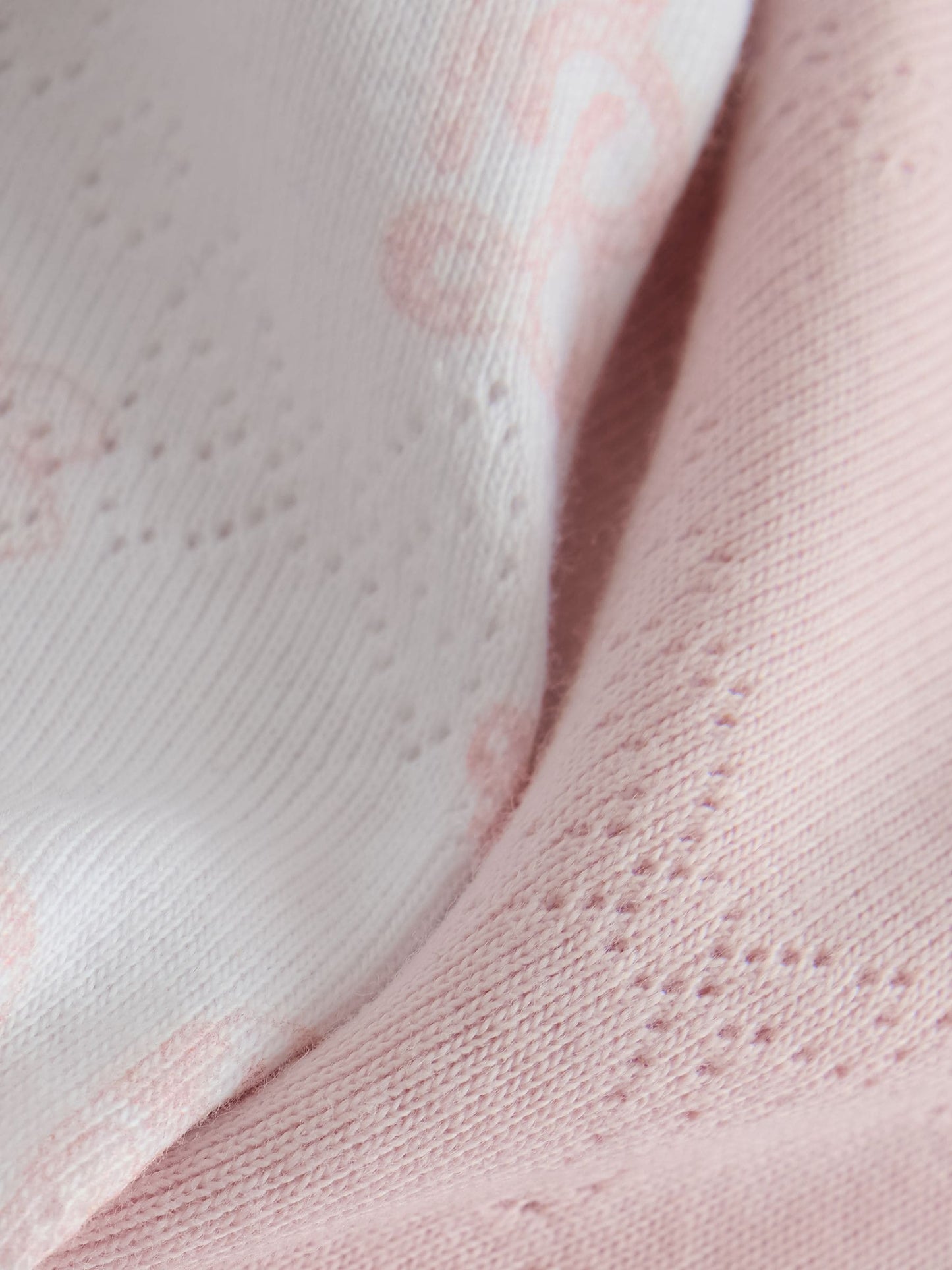 Baker by Ted Baker 2 Pack Pointelle Layette White/Pink Bodysuits image 5