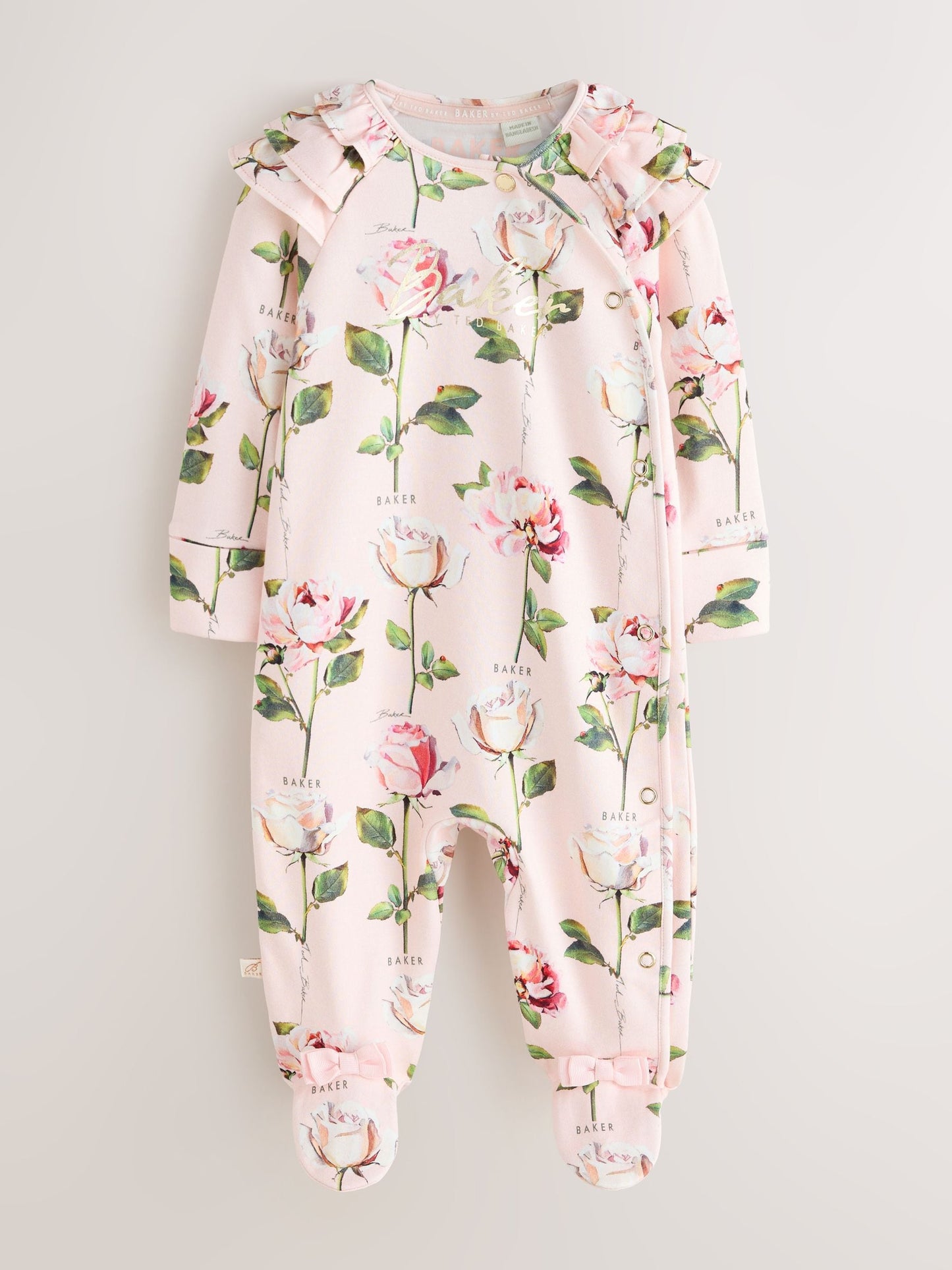 Baker by Ted Baker 3 Pack Sleepsuits image 2