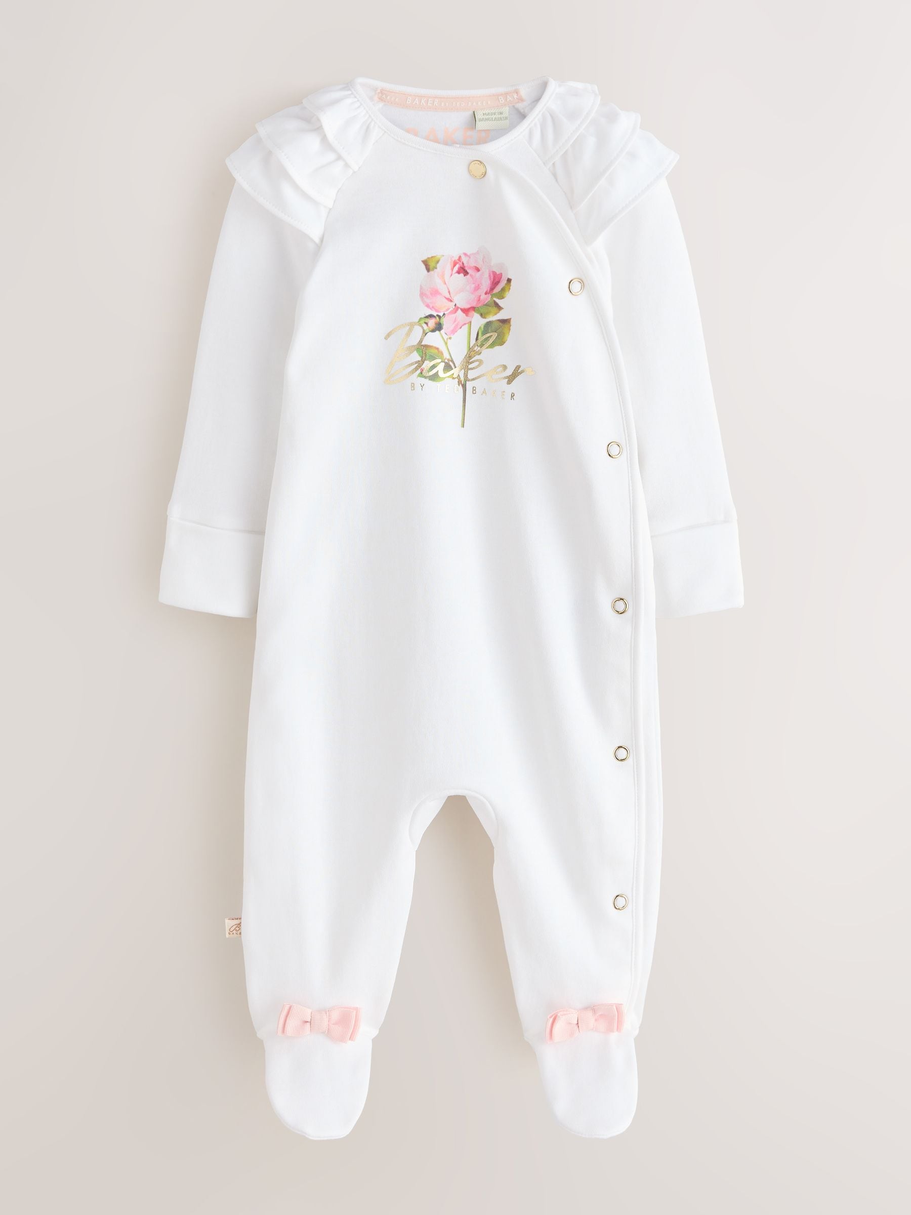 Baker by Ted Baker 3 Pack Sleepsuits image 3