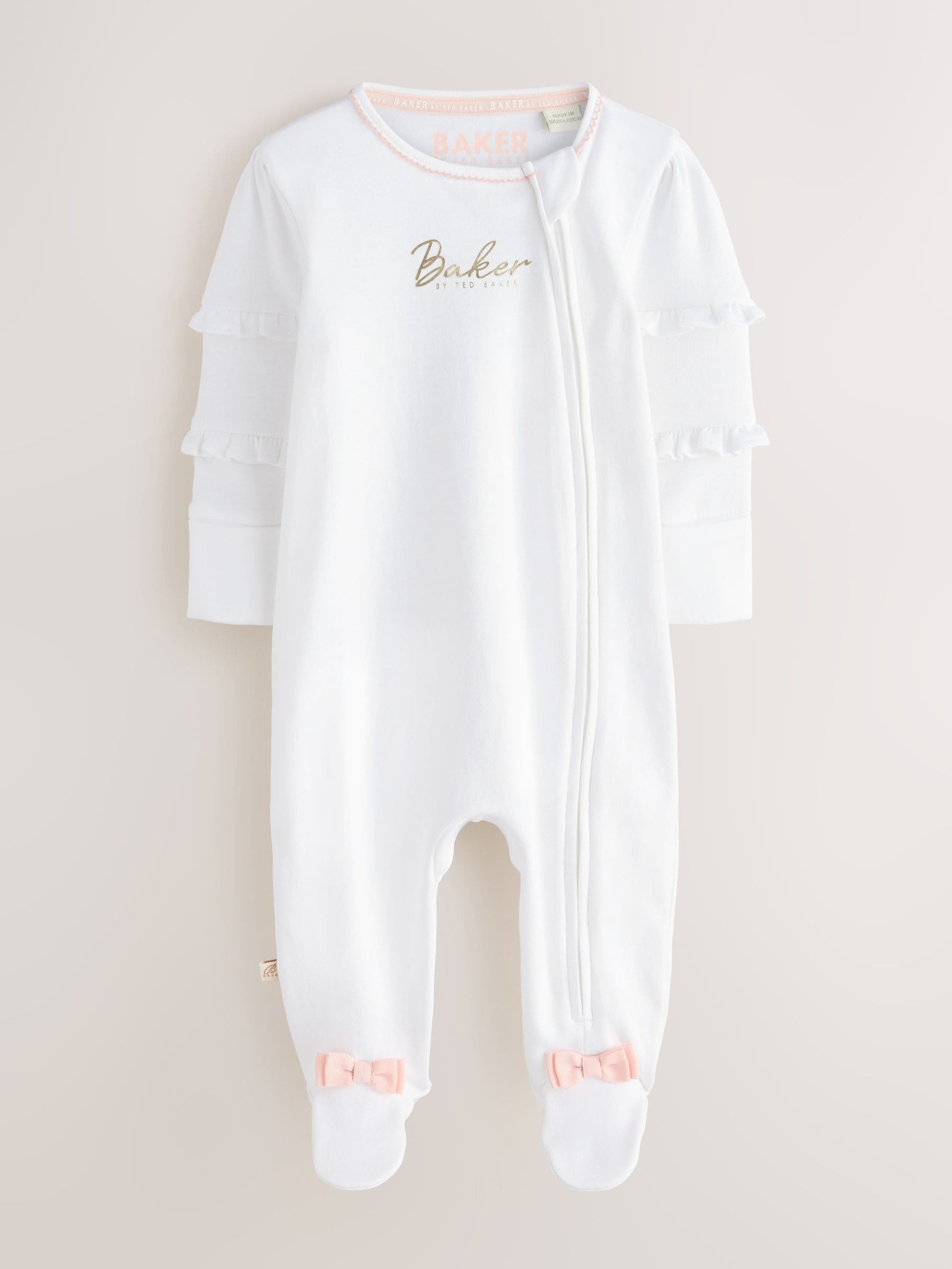 Baker by Ted Baker 3 Pack Sleepsuits image 4