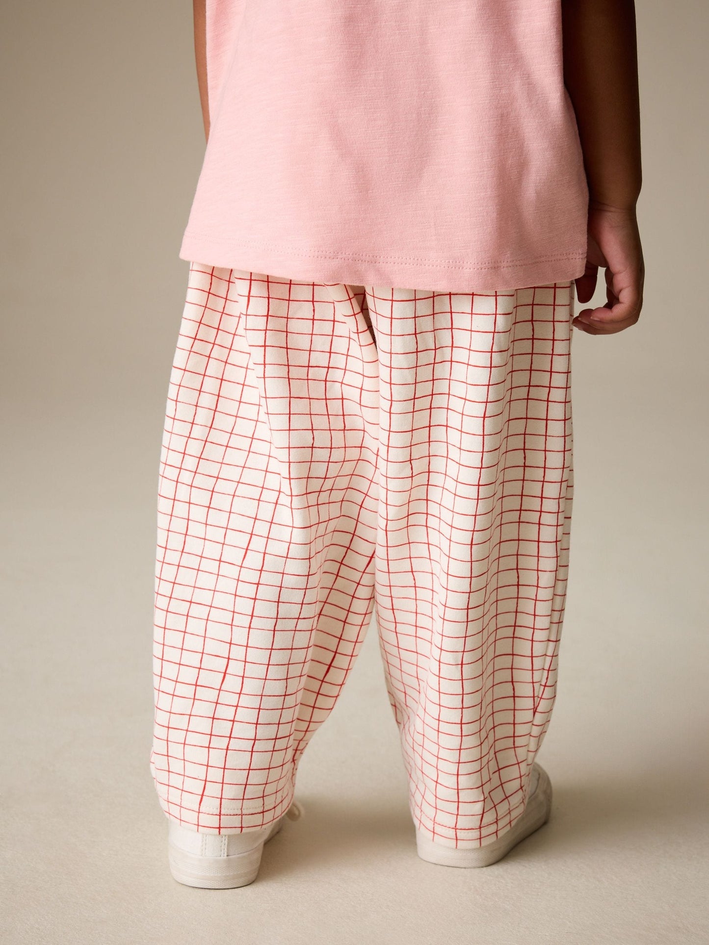 Pink Strawberry Embellished Barrel Trousers (3mths-7yrs) image 3