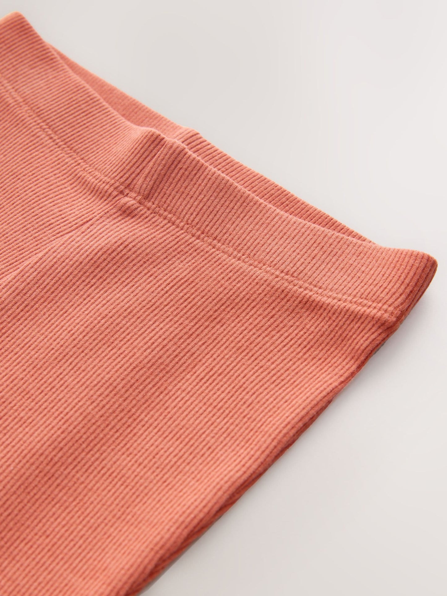 Orange Brown Rib Flare Leggings (3mths-7yrs) image 7