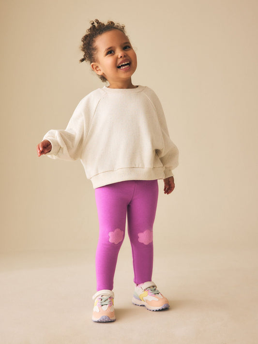 Purple Leggings (3mths-7yrs) image 2