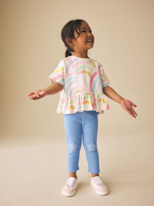 Pale Blue Leggings (3mths-7yrs) image 1