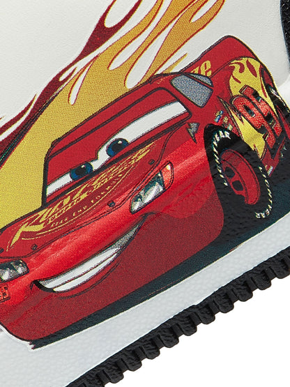Character White Disney Cars Low Top Trainers image 3