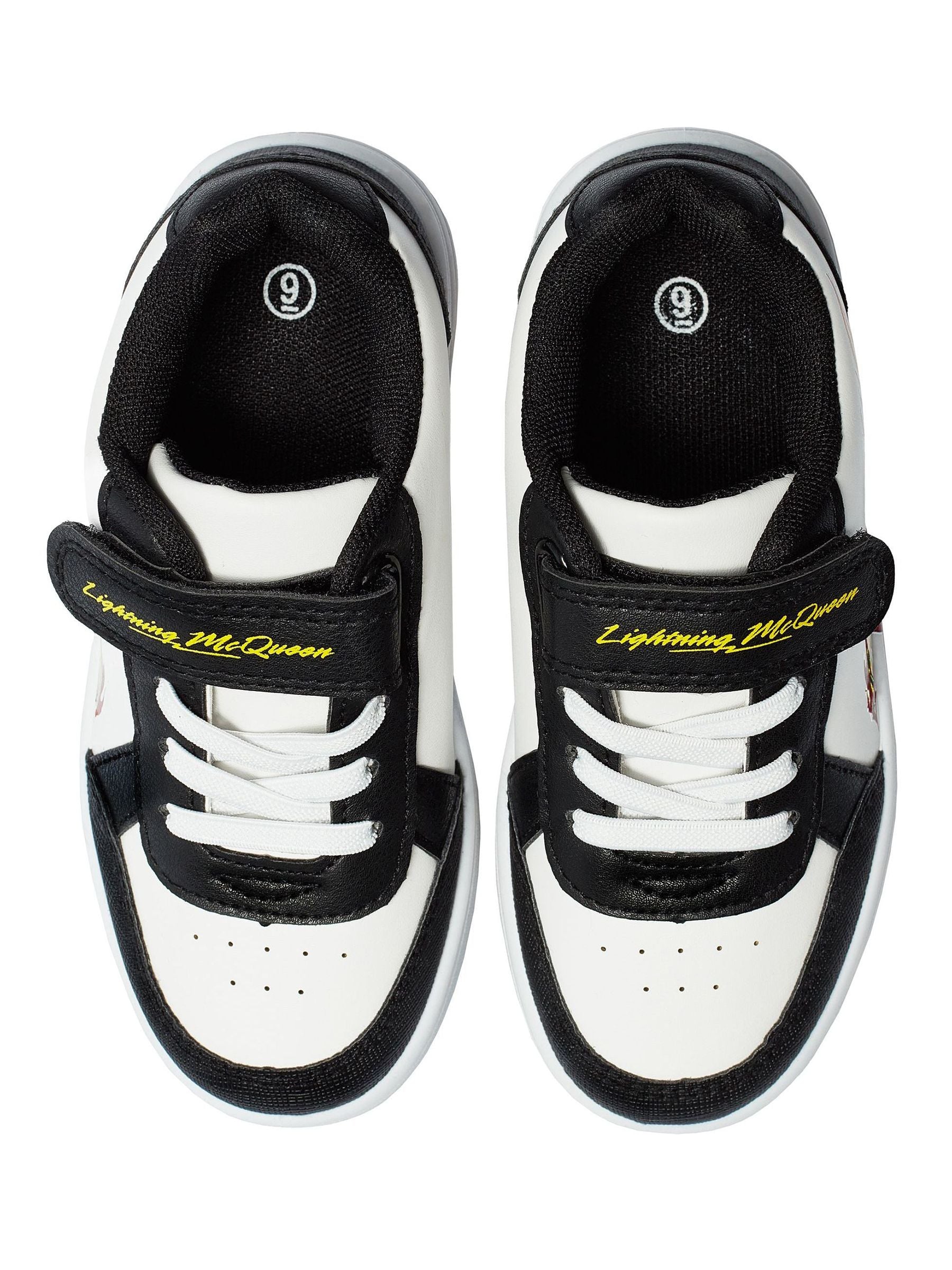 Character White Disney Cars Low Top Trainers image 4