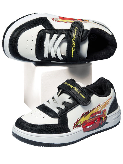 Character White Disney Cars Low Top Trainers image 5