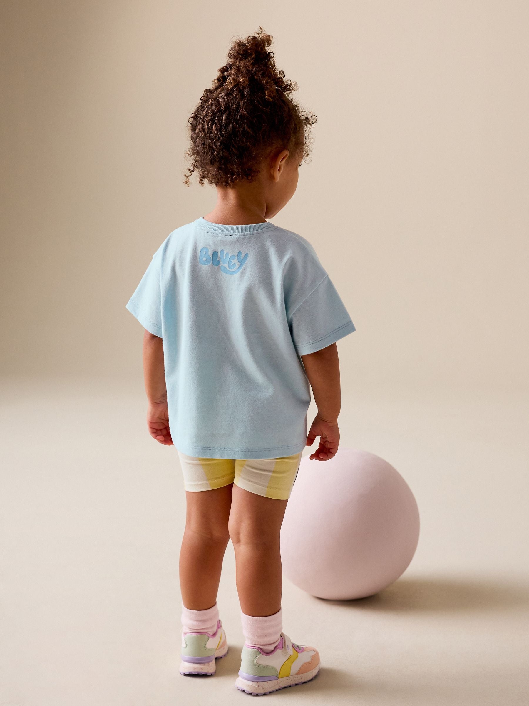 Blue Bluey Short Sleeve Top and Shorts Set (12mths-7yrs) image 3