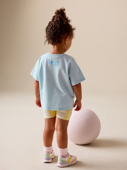 Blue Bluey Short Sleeve Top and Shorts Set (12mths-7yrs) image 3