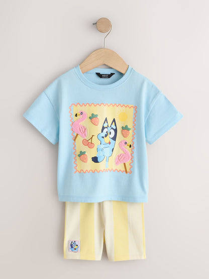 Blue Bluey Short Sleeve Top and Shorts Set (12mths-7yrs) image 5