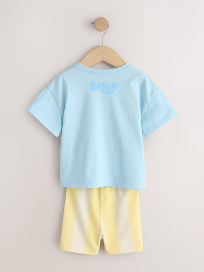 Blue Bluey Short Sleeve Top and Shorts Set (12mths-7yrs) image 7