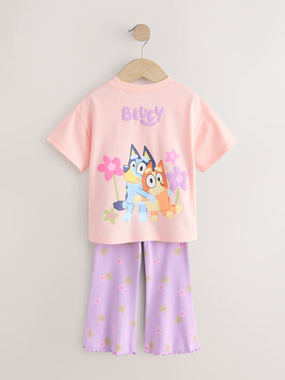 Pink Bluey Short Sleeve T-Shirt and Flare Set (3mths-7yrs) image 7