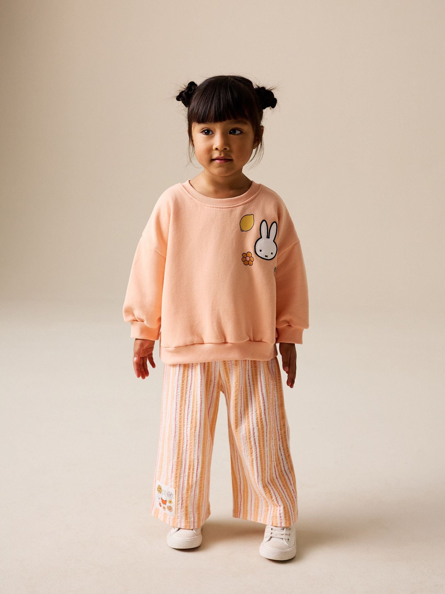 Peach Miffy Miffy Wide Leg Set (3mths-7yrs) image 1