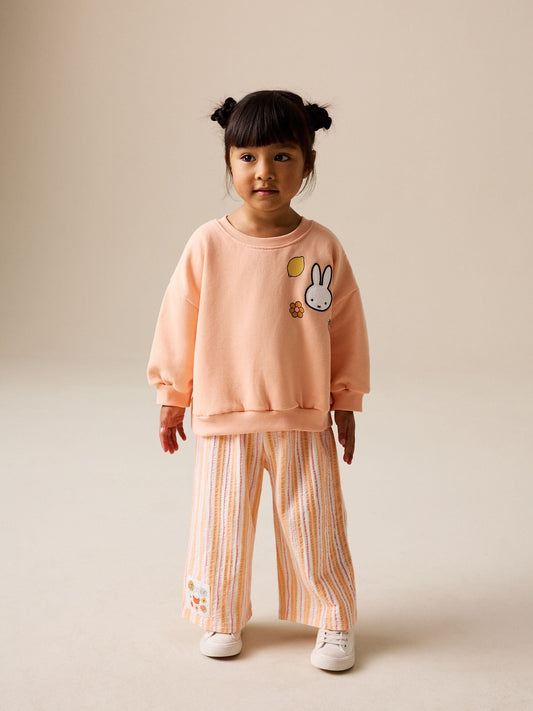 Peach Miffy Miffy Wide Leg Set (3mths-7yrs) image 1