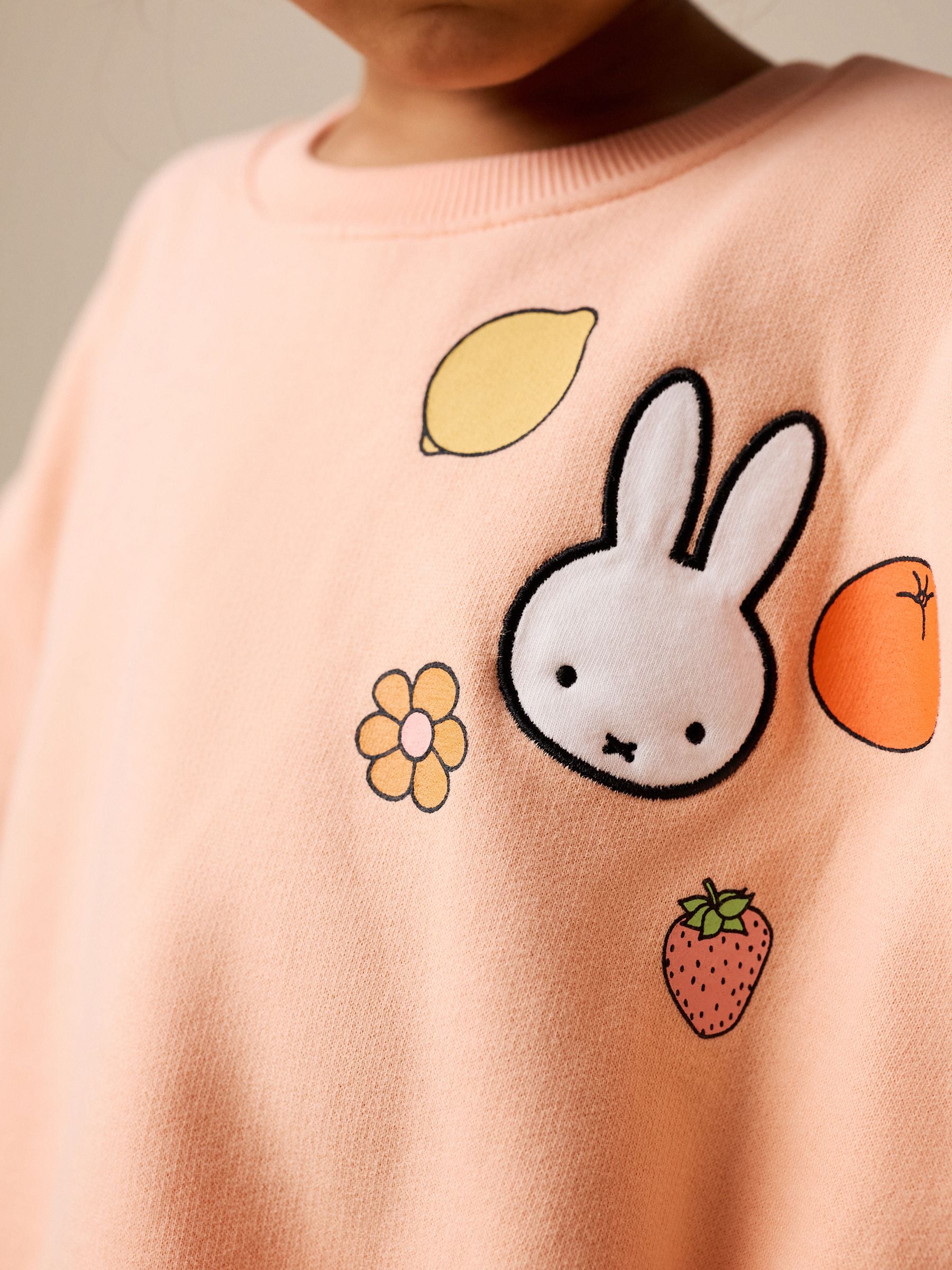 Peach Miffy Miffy Wide Leg Set (3mths-7yrs) image 4