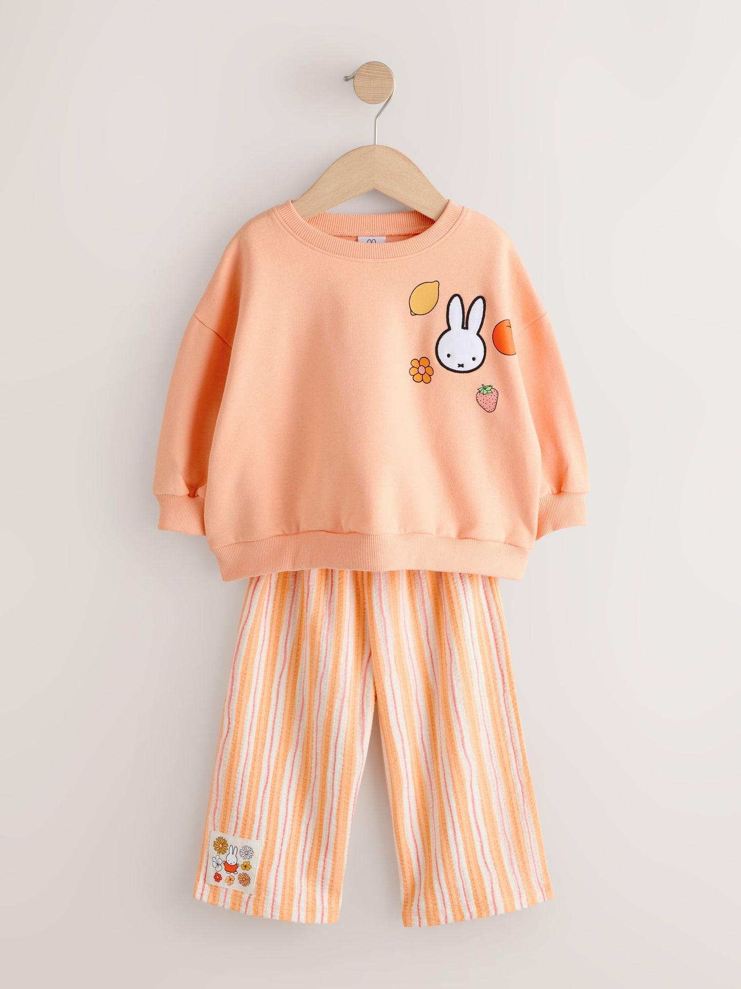 Peach Miffy Miffy Wide Leg Set (3mths-7yrs) image 6