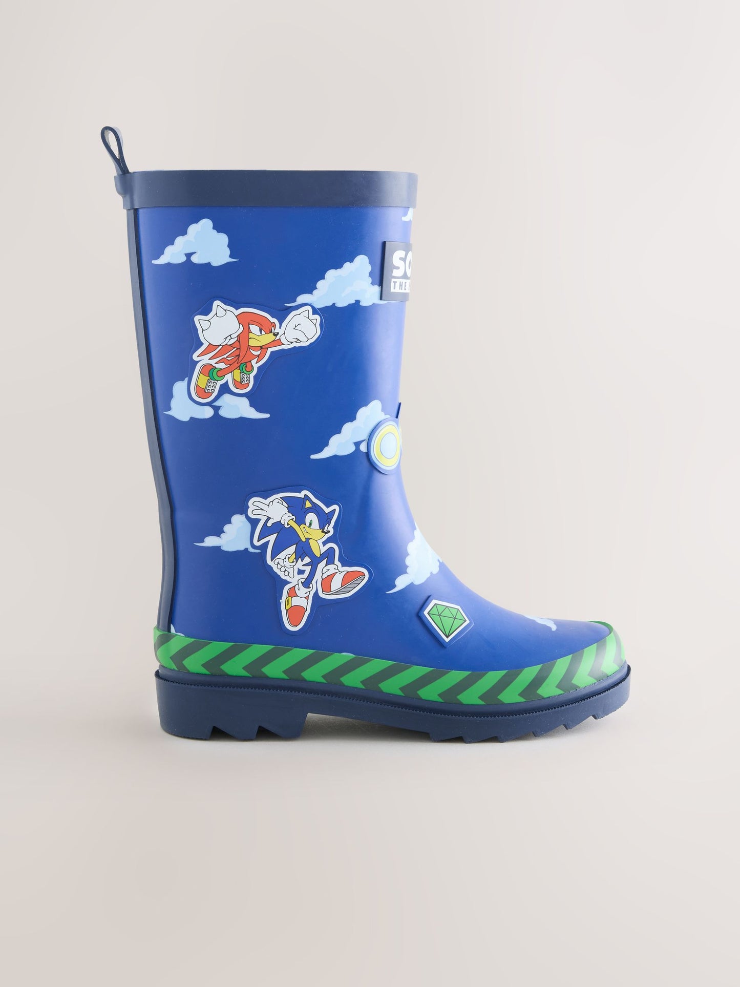 Blue Sonic Rubber Wellies image 4