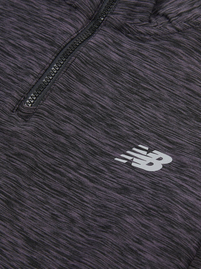 Dsiney Kidz - New Balance Black Athletics Quarter Zip Funnel Sweatshirt image 3