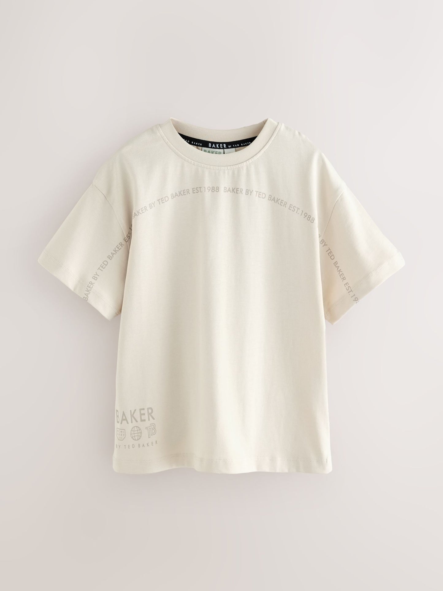 Dsiney Kidz - Baker by Ted Baker Navy/Blue/Stone Baker by Ted Baker 3 Pack T-Shirts image 4