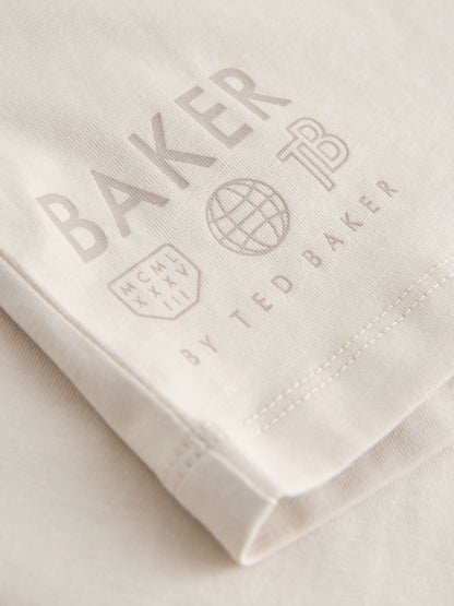 Dsiney Kidz - Baker by Ted Baker Navy/Blue/Stone Baker by Ted Baker 3 Pack T-Shirts image 6