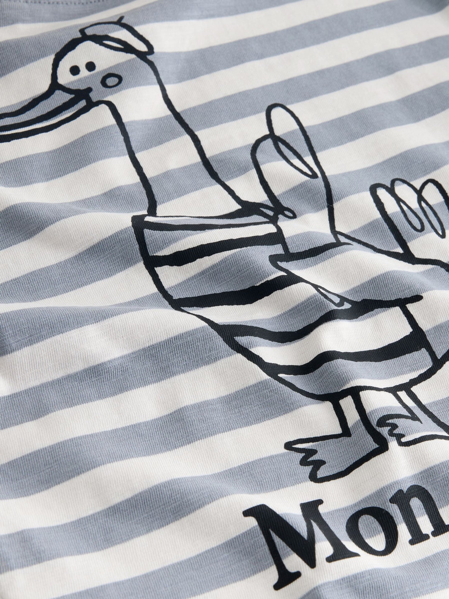 Dsiney Kidz - Grey Duck Long Sleeve Back Print T-Shirt (3mths-7yrs) image 8