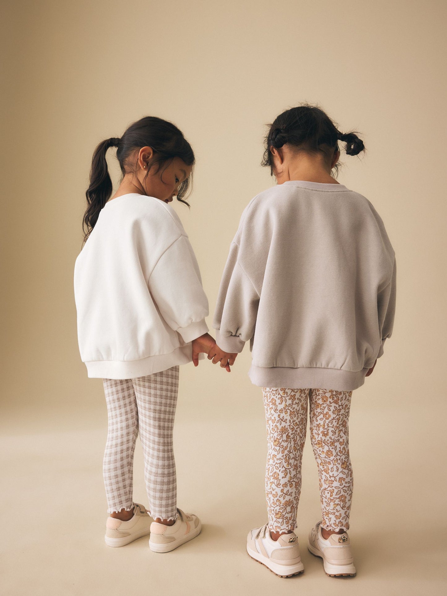 Neutral Sweatshirt & Leggings Set 2 Pack (3mths-7yrs) image 3