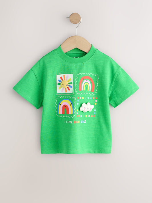 Rainbow T-Shirts 4 Pack (3mths-7yrs) image 2