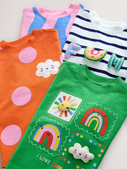 Rainbow T-Shirts 4 Pack (3mths-7yrs) image 7