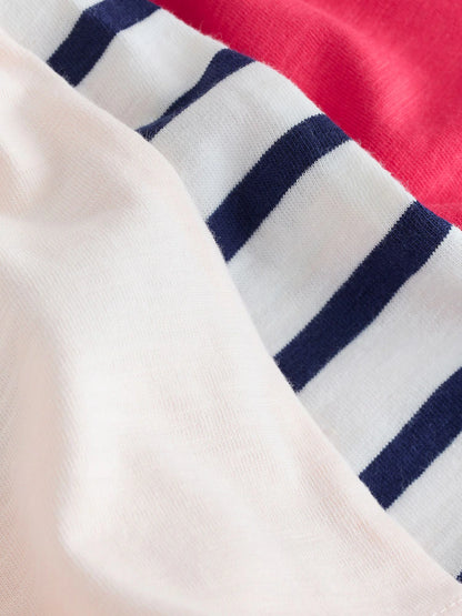 Red Hearts T-Shirts 3 Pack (3mths-7yrs)