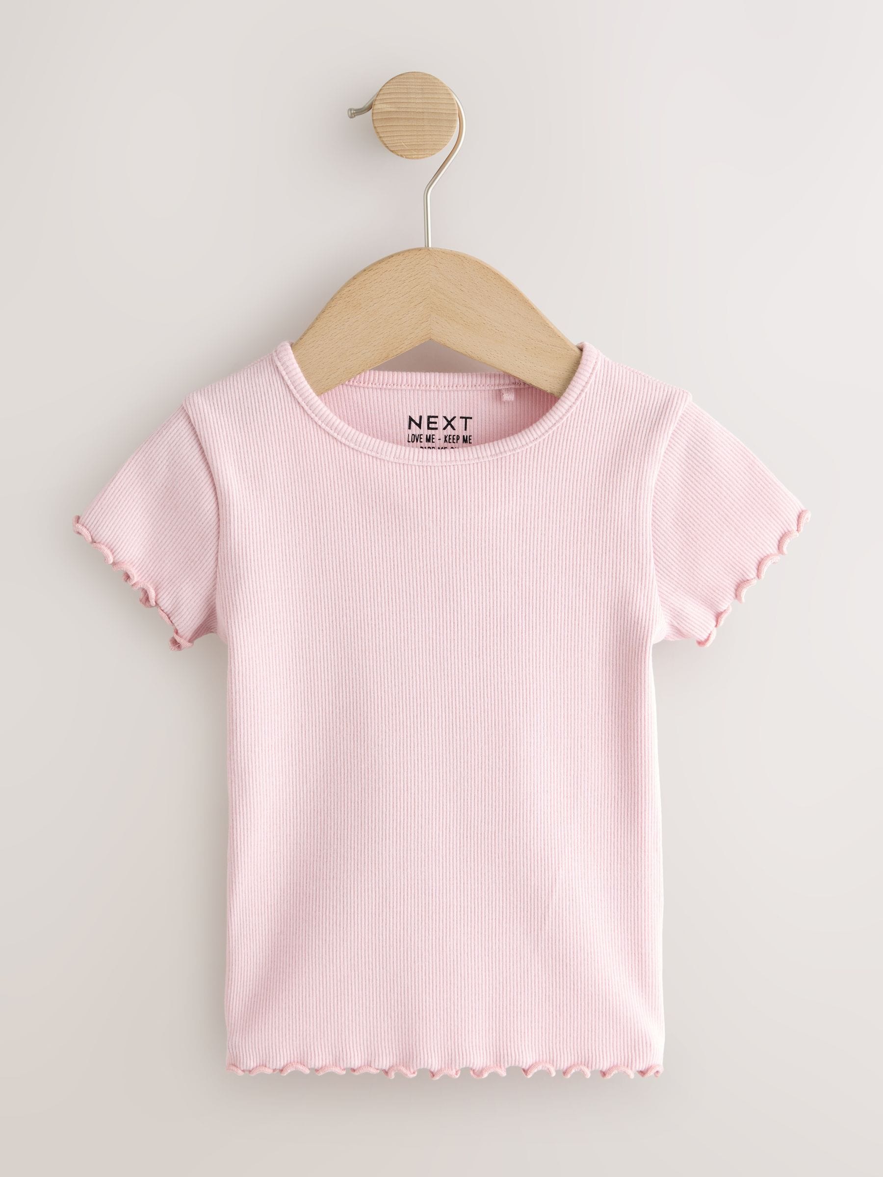 Dsiney Kidz - Pink Short Sleeve T-Shirts 5 Pack (3mths-7yrs) image 5