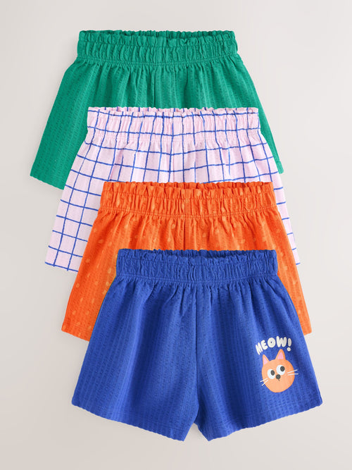 Blue/Green Shorts 4 Pack (3mths-7yrs) image 1